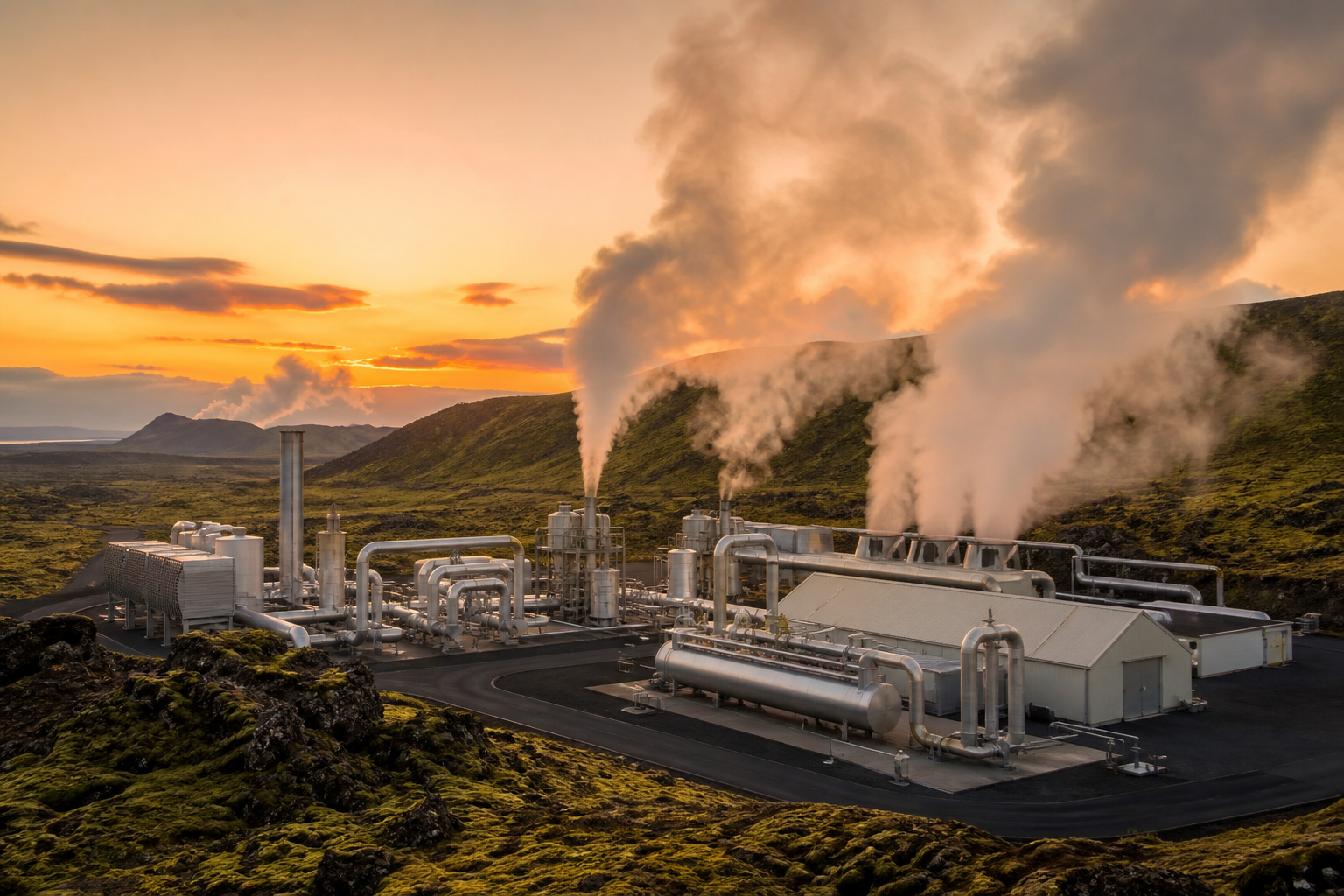 70 MW Plasma Magma Geothermal Plant