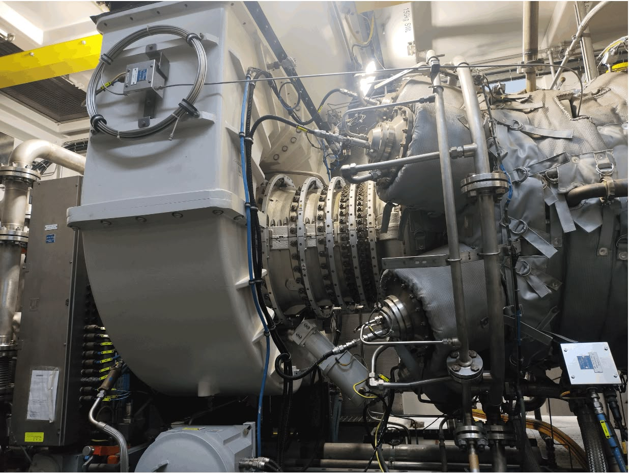 Siemens SGT 400 gas turbine power plant